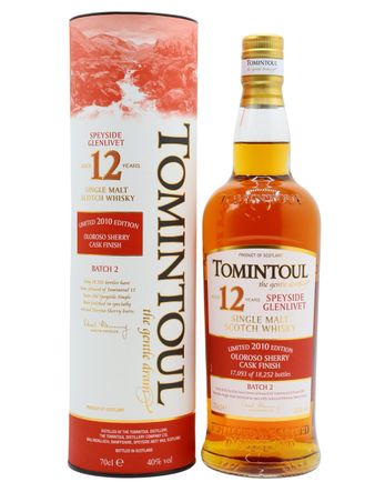 Tomintoul 12 年 Sherry Cask