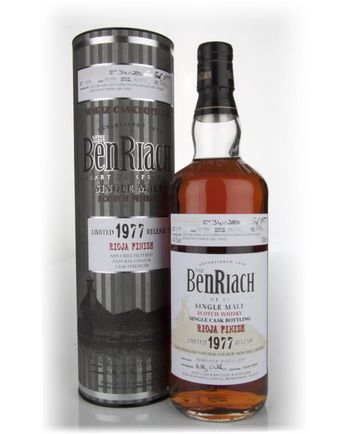 Benriach 1977 34 年 Cask #2588 Rioja Finish