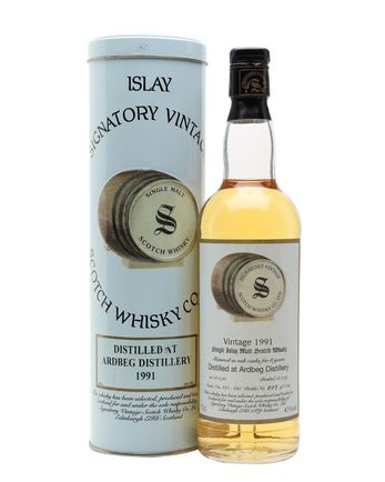 Ardbeg 1991 8 年 Casks# 617 620 Signatory