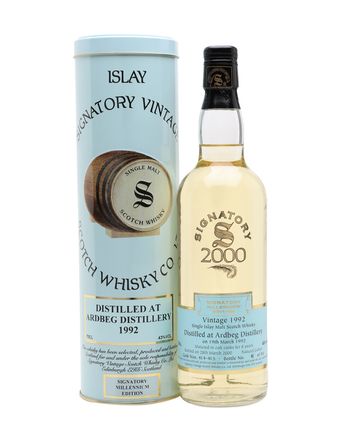 Ardbeg 1992 8 年 Signatory Millennium #414 415