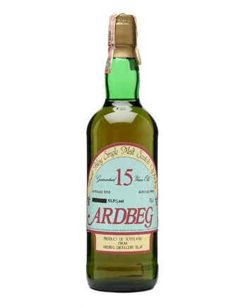 Ardbeg 1973 15 年 Bottled 1988 Cask Strength Sestante