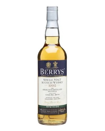Aberlour 1992 19 年 Cask #3919 Berry Bros & Rudd