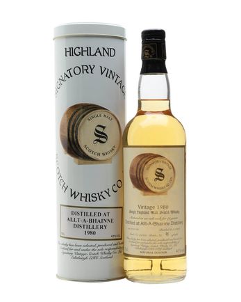 Allt A Bhainne 1980 19 年 Signatory