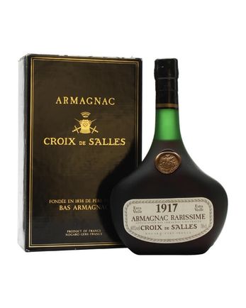 Croix de Salles 1917 Armagnac Bottled 1988