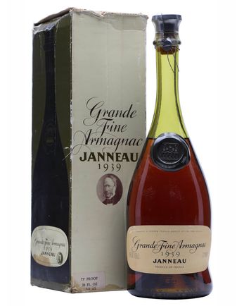 Janneau 1939 Armagnac Bottled 1960s