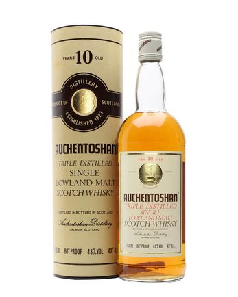 Auchentoshan 10 年 Travel Retail Bottled 1980s