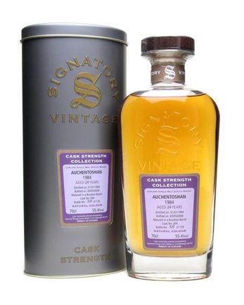 Auchentoshan 1984 24 年 Signatory Cask Strength Collection