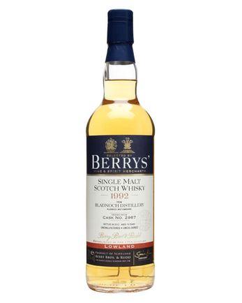 Bladnoch 1992 19 年 Cask #2967 Berry Bros Rudd
