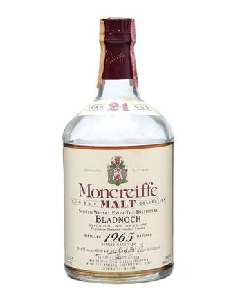 Bladnoch 1965 21 年 Moncrieffe
