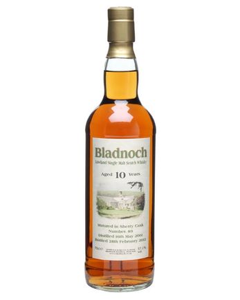 Bladnoch 2001 10 年 Cask #89 Sherry Cask