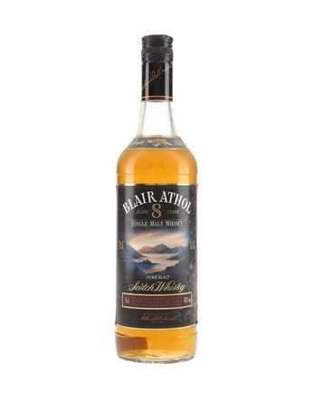 Blair Athol 8 年 Bottled 1980's Black Label with Sunset