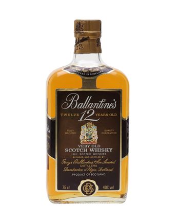 Ballantine's 12 年 Bottled 1980s