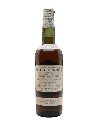 Black & White 8 年 Bottled 1930s