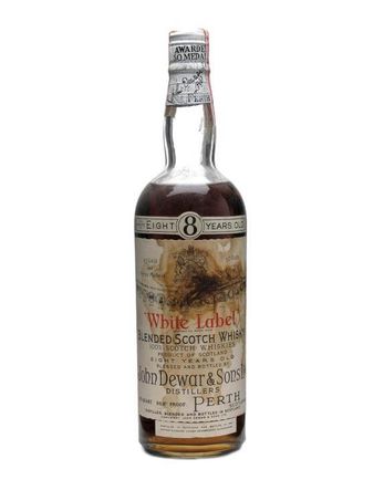 Dewar's White Label 8 年 Bottled 1930's