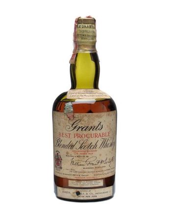Grant's 12 年 Best Procurable 1930s