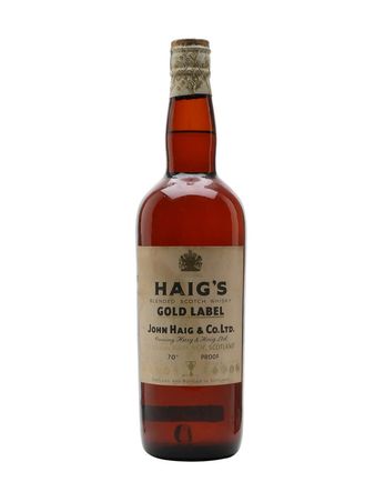 Haig Gold Label Bottled 1930s
