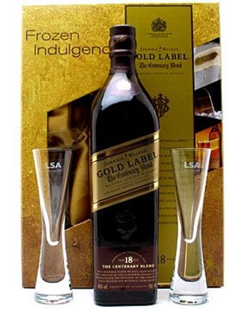Johnnie Walker 18 年 Gold Label Gift Pack