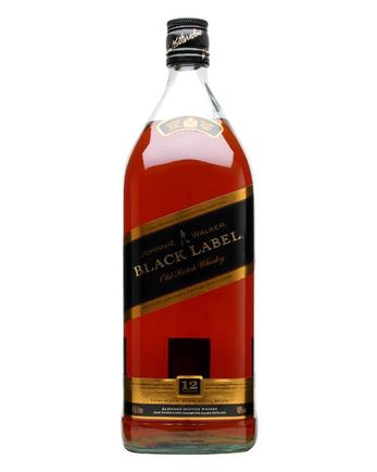 Johnnie Walker Black Label 12 年 Gallon Bottle