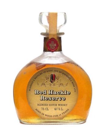 Red Hackle Reserve 12 年 Decanter