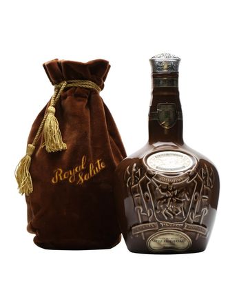Royal Salute 21 年 Brown Spode Decanter