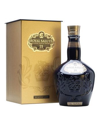 Royal Salute 21 年 Blue Wade Decanter