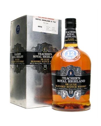 Teacher's 12 年 Royal Highland Bottled 1980's