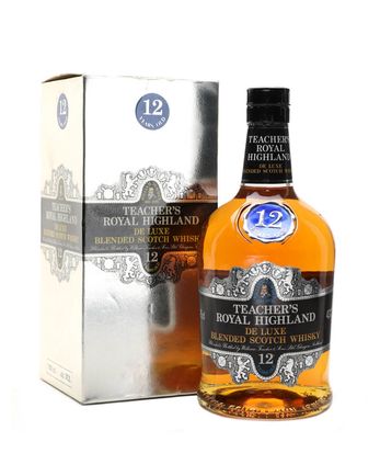 Teacher's Royal Highland 12 年 Bottled 1980s