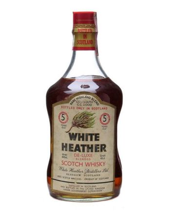 White Heather 5 年 Bottled 1980s Half Gallon