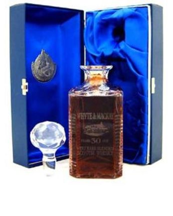 Whyte & Mackay 30 年 Crystal Decanter