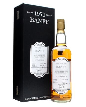 Banff 1971 37 年 Dead Whisky Society