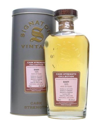 Banff 1975 31 年 Signatory Cask Strength Collection