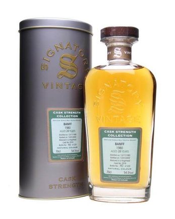 Banff 1980 28 年 Signatory Cask Strength Collection