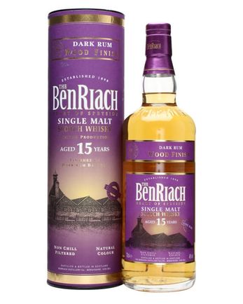 Benriach 15 年 Dark Rum Wood Finish