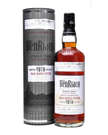 Benriach 1978 31 年 Barolo Finish