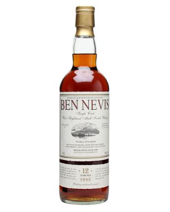 Ben Nevis 1998 12 年 Bottled 2010