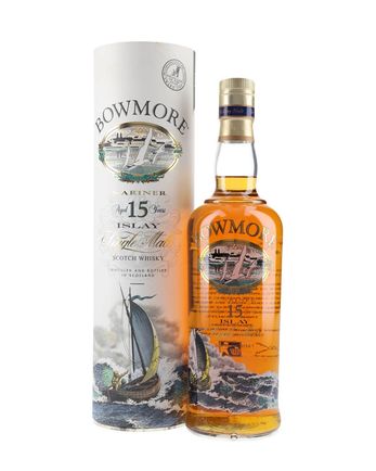 Bowmore Mariner 15 年 Screen Printed Label
