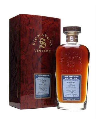 Bowmore 1972 36 年 Rare Reserve Sherry Butt Signatory Cask Strength Collection