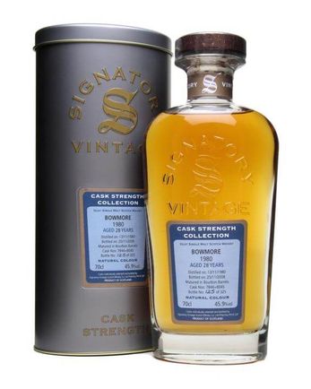 Bowmore 1980 28 年 Signatory Cask Strength Collection