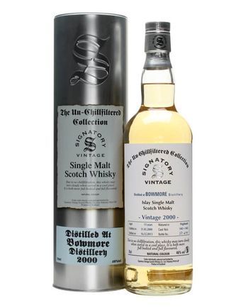 Bowmore 2000 13 年 Cask #1441+2 Signatory Un-Chillfiltered Collection