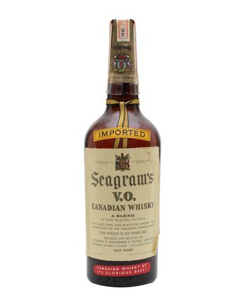 Seagram's VO 6 年 Bottled 1940s