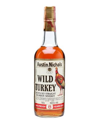 Wild Turkey Bourbon 8 年 Bottled 1980s