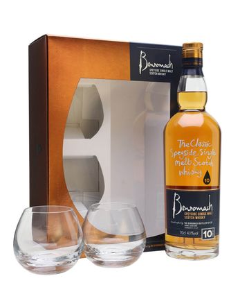 Benromach 10 年 Glass Pack