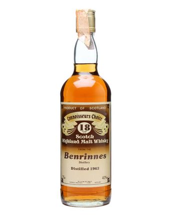 Benrinnes 1963 18 年 Brown Label Gordon & Macphail Connoisseurs Choice