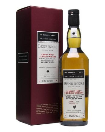 Benrinnes 1996 12 年 Managers' Choice