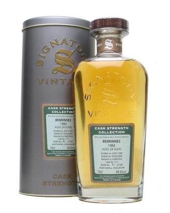 Benrinnes 1984 24 年 Signatory Cask Strength Collection
