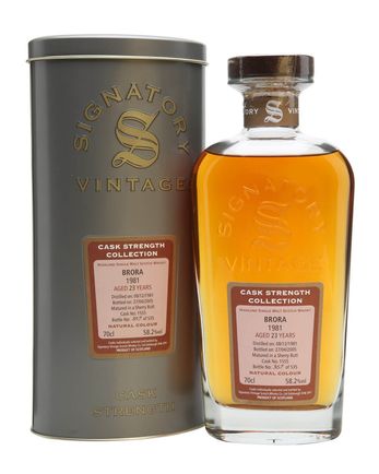 Brora 1981 23 年 Sherry Butt Signatory