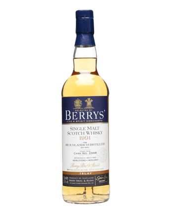 Bruichladdich 1991 21 年 Cask #2998 Berry Bros & Rudd