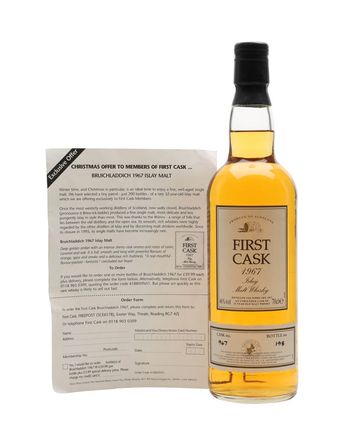Bruichladdich 1967 32 年 Cask #967 First Cask