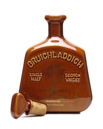 Bruichladdich 15 年 Brown Ceramic Decanter
