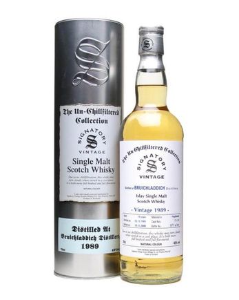 Bruichladdich 1989 19 年 Signatory Un-Chillfiltered Collection